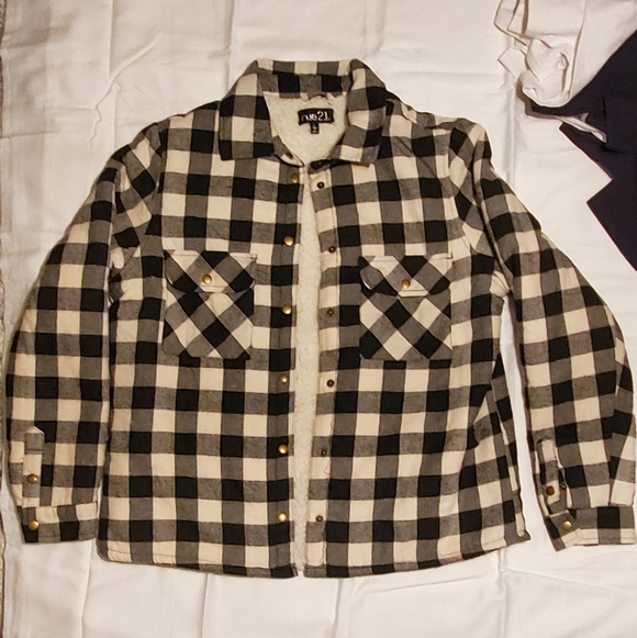 Rue21 Jackets & Blazers - Rue21 Black and White Checkered Jacket